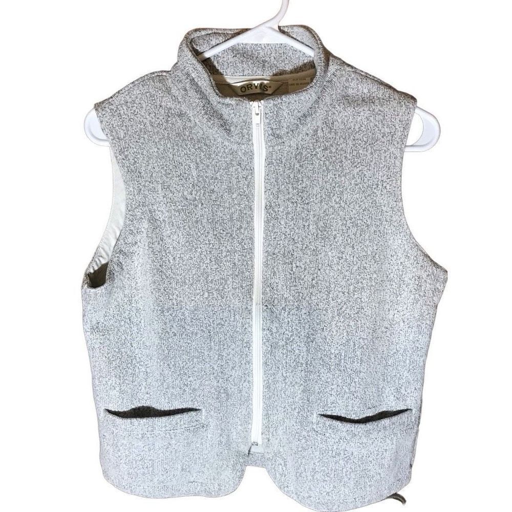 Orvis zip front Vest women’s size XS outdoors fishing casual